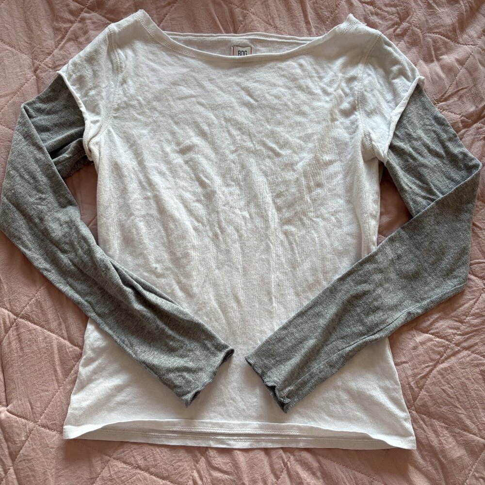 two-toned tee 🩶